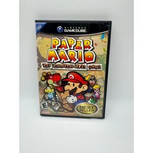 Paper Mario: The Thousand-Year Door (Nintendo, Gamecube, 2004) -No Manual